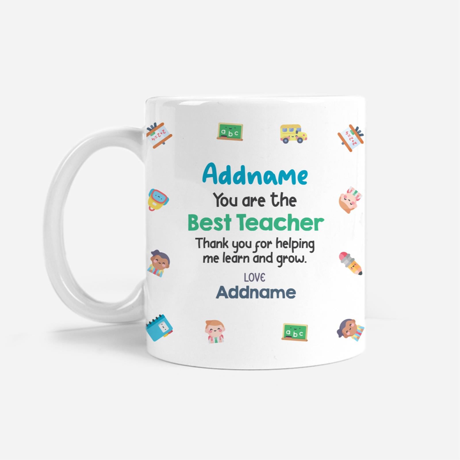 Best Teacher Quote - Mug
