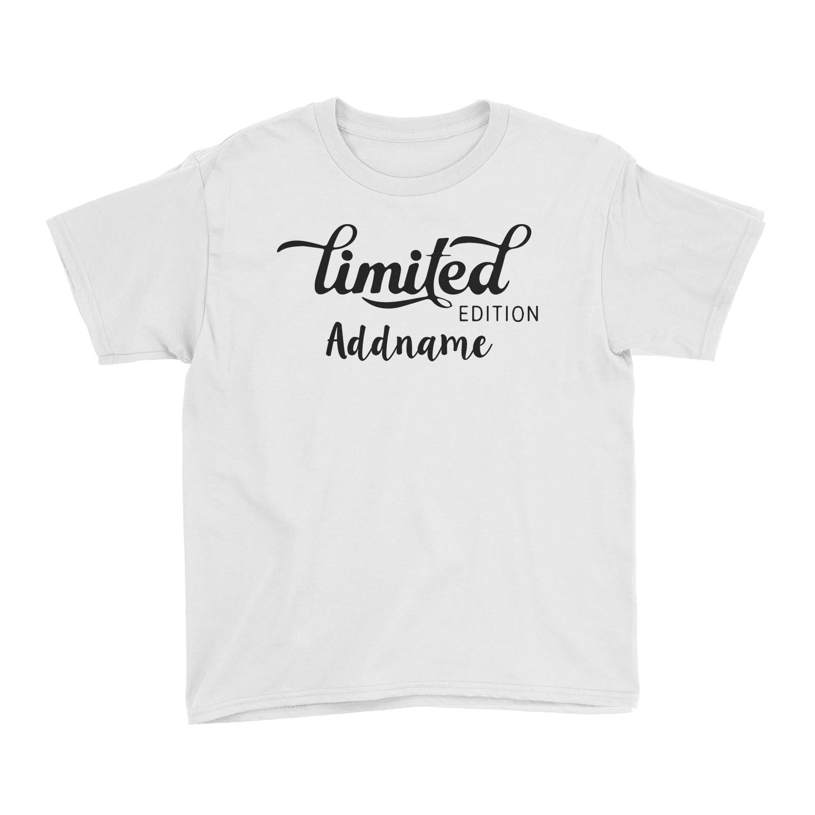 Limited Edition White Kid's T-Shirt
