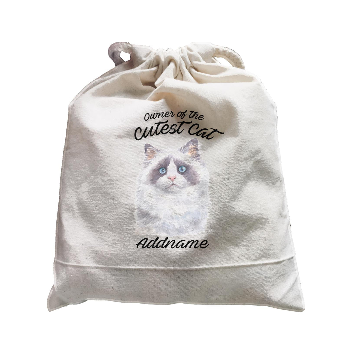 Watercolor Owner Of The Cutest Cat Ragdoll Cat Addname Satchel