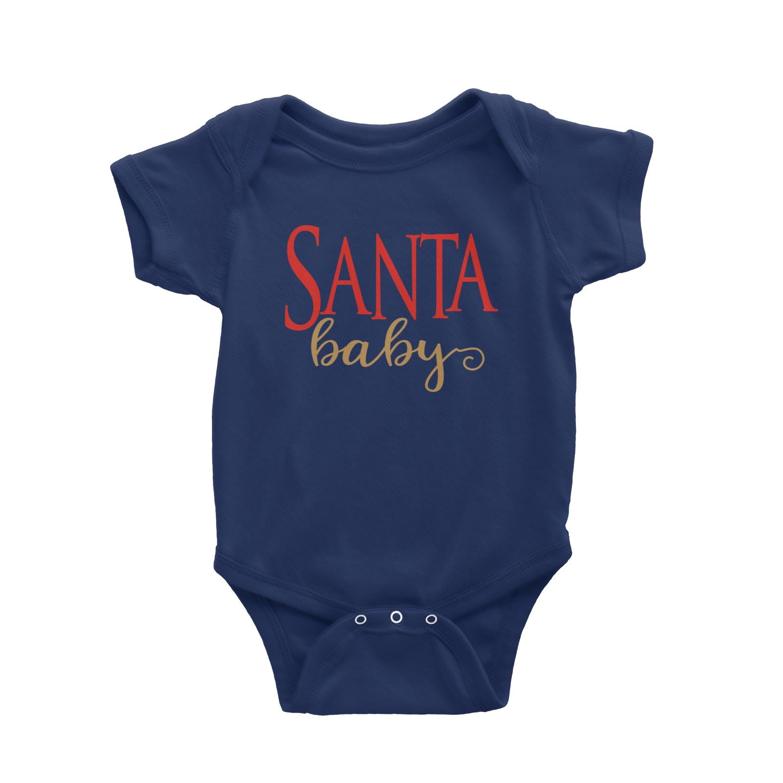 Santa Baby Baby Romper Christmas