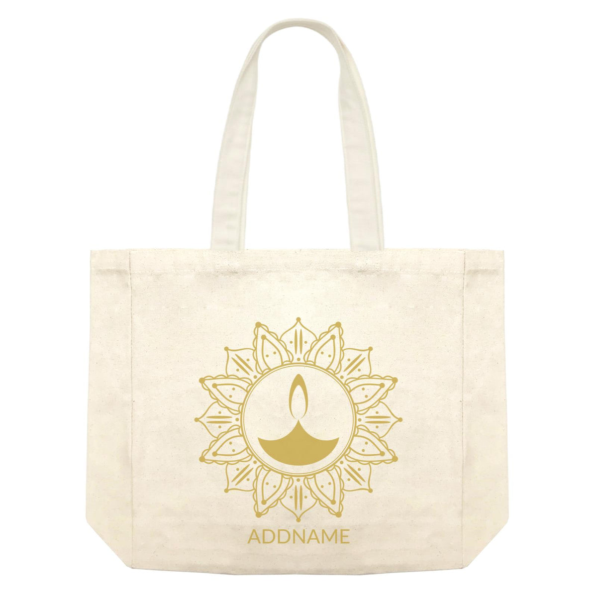 Ornamental Diyas Decorative Addname Shopping Bag