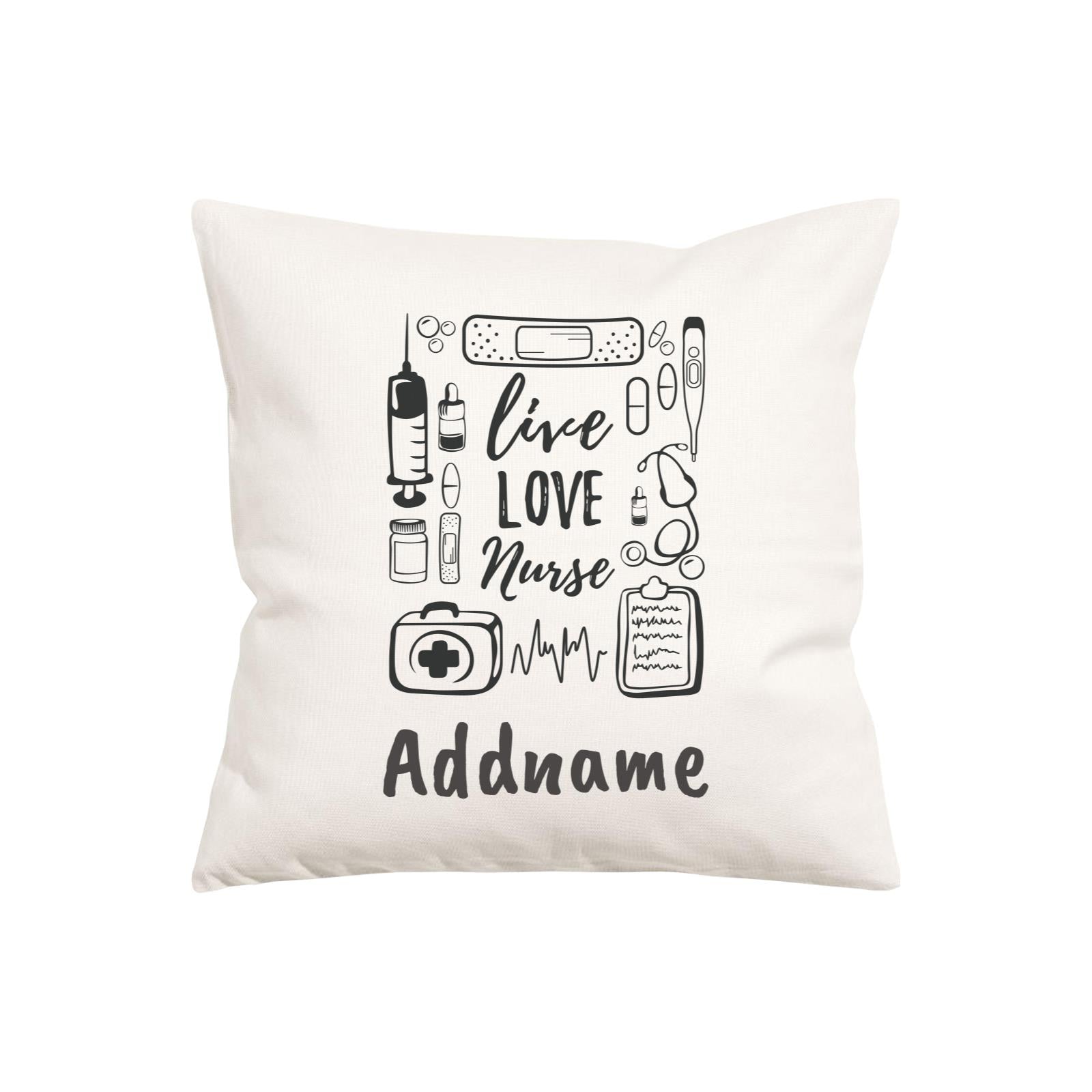 Live, Love, Nurse Pillow Cushion