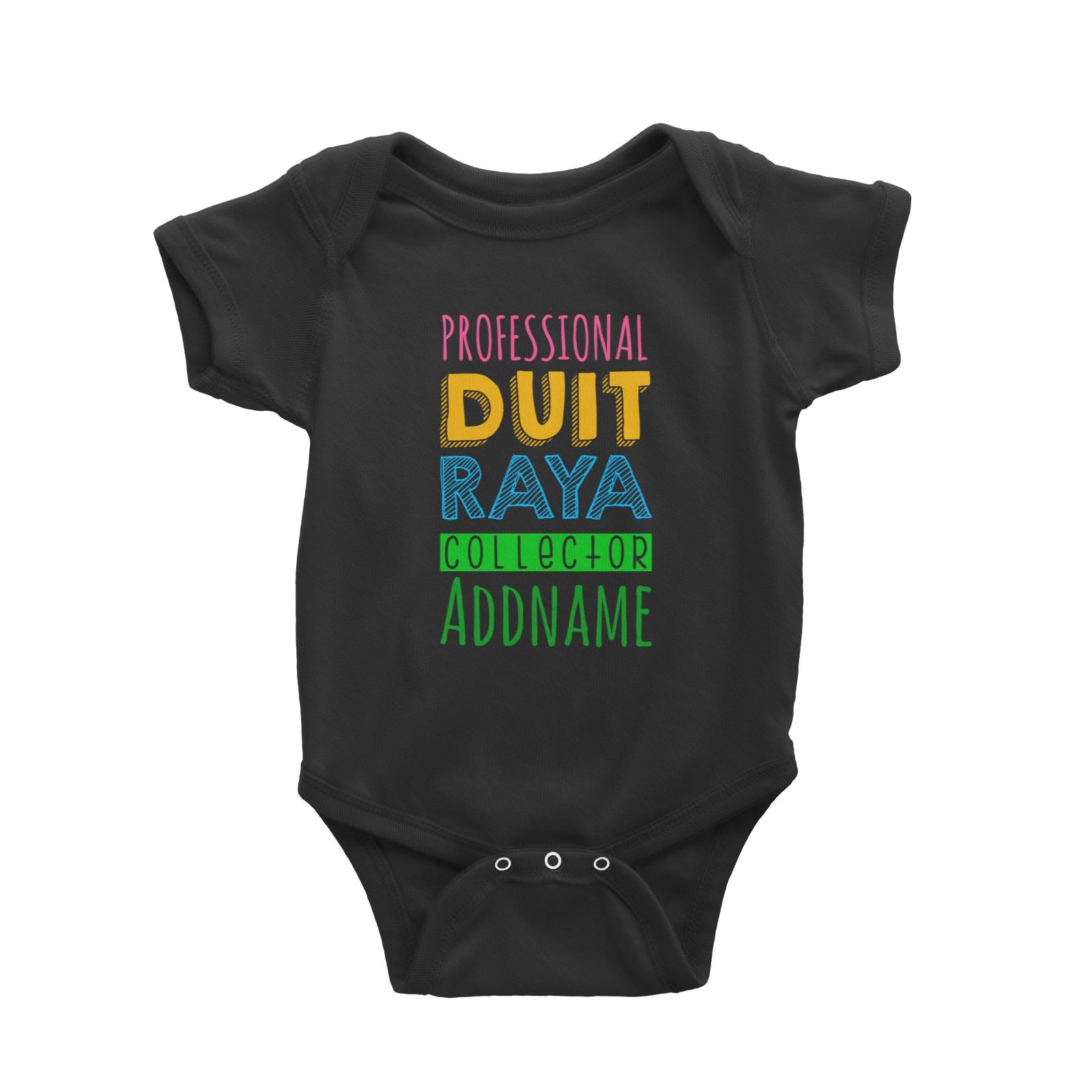 Professional Duit Raya Collector Baby Romper  Personalizable Designs