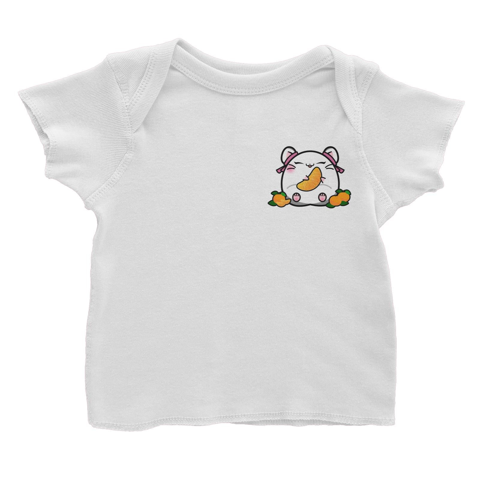 Prosperous Pocket Mouse Series Joy Smile and Luck Baby T-Shirt