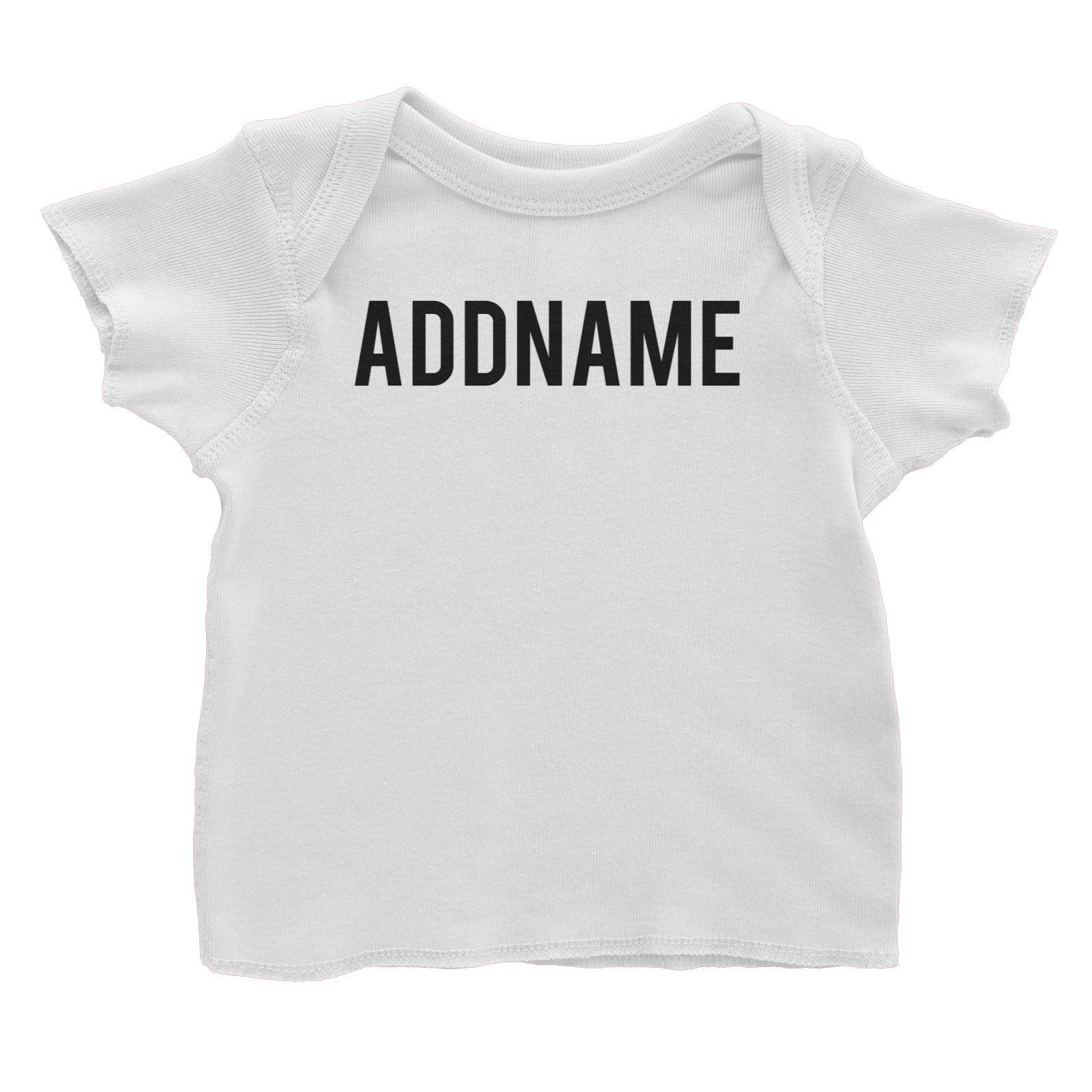 Matching Dog and Owner Lost Dog Addname Baby T-Shirt