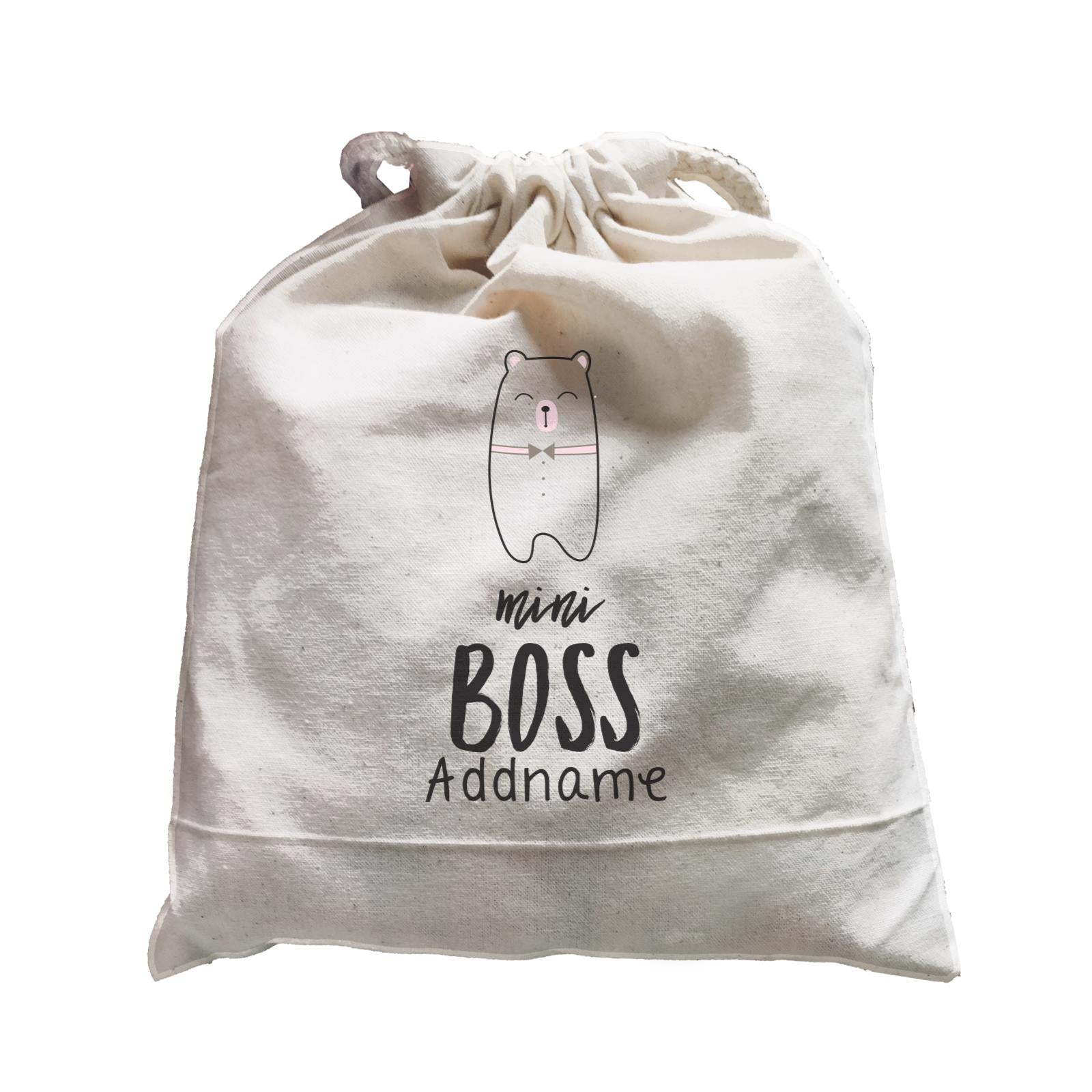 Cute Animals and Friends Series 2 Bear Mini Boss Addname Satchel