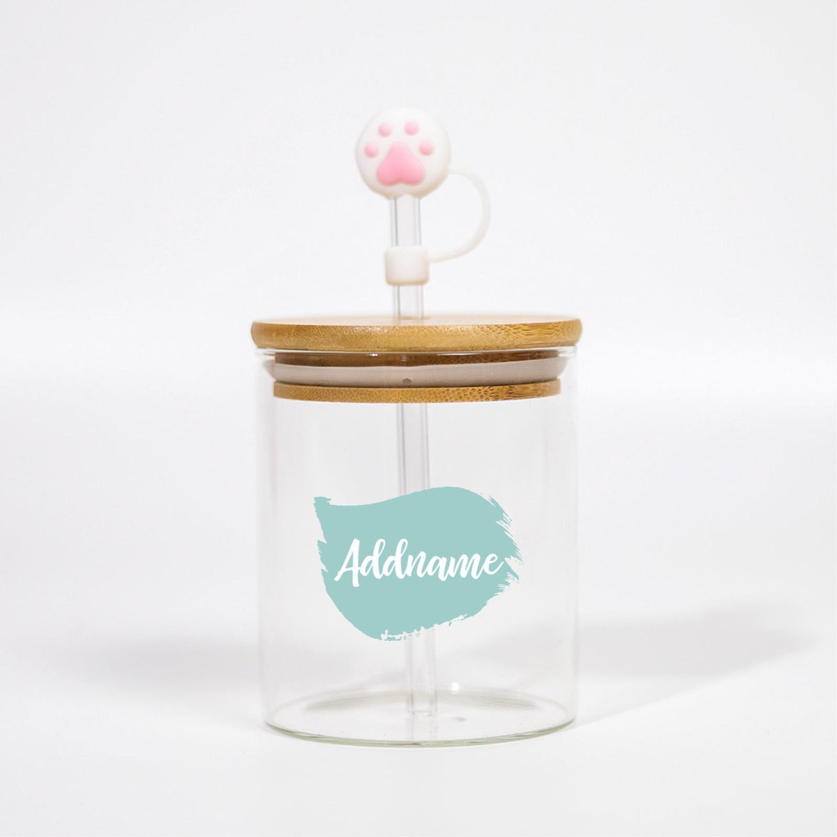 Brush Stroke Canicup - Turquoise