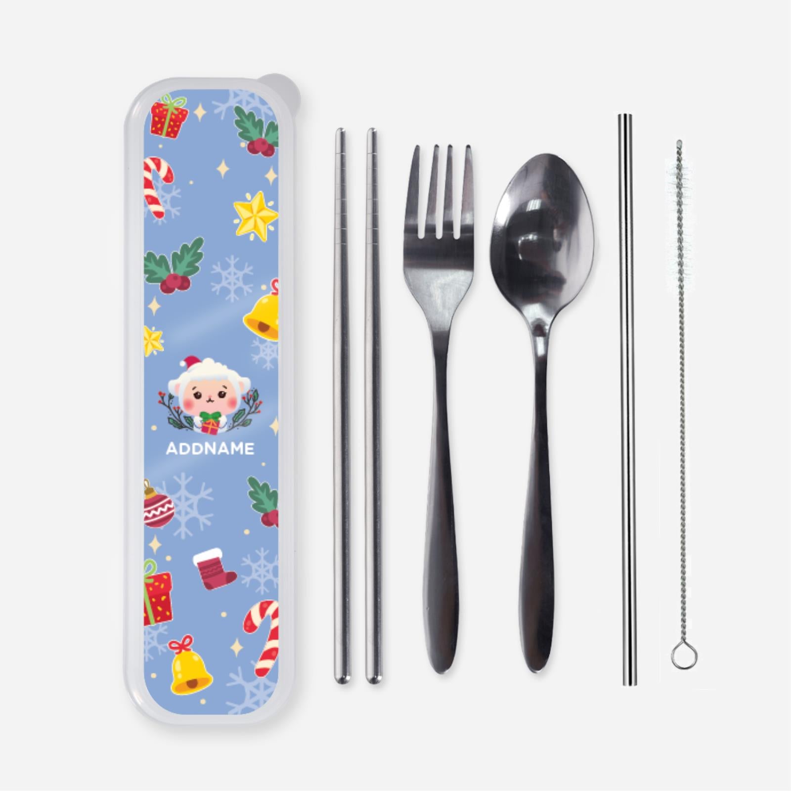 Christmas Cute Animal Series Cutlery - Sheep