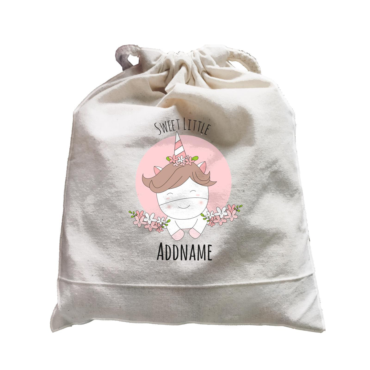 Sweet Animals Sketches Unicorn Sweet Little Addname Satchel