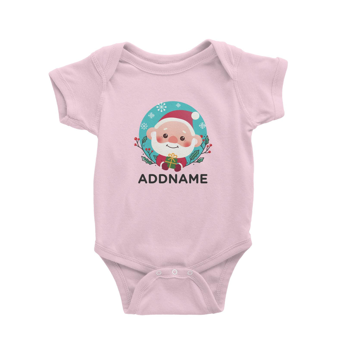 Christmas Cute Animal Series Cute Santa Baby Romper