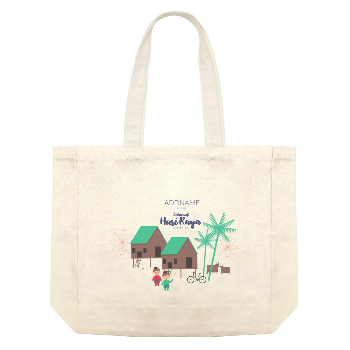 Wishes Selamat Hari Raya Shopping Bag