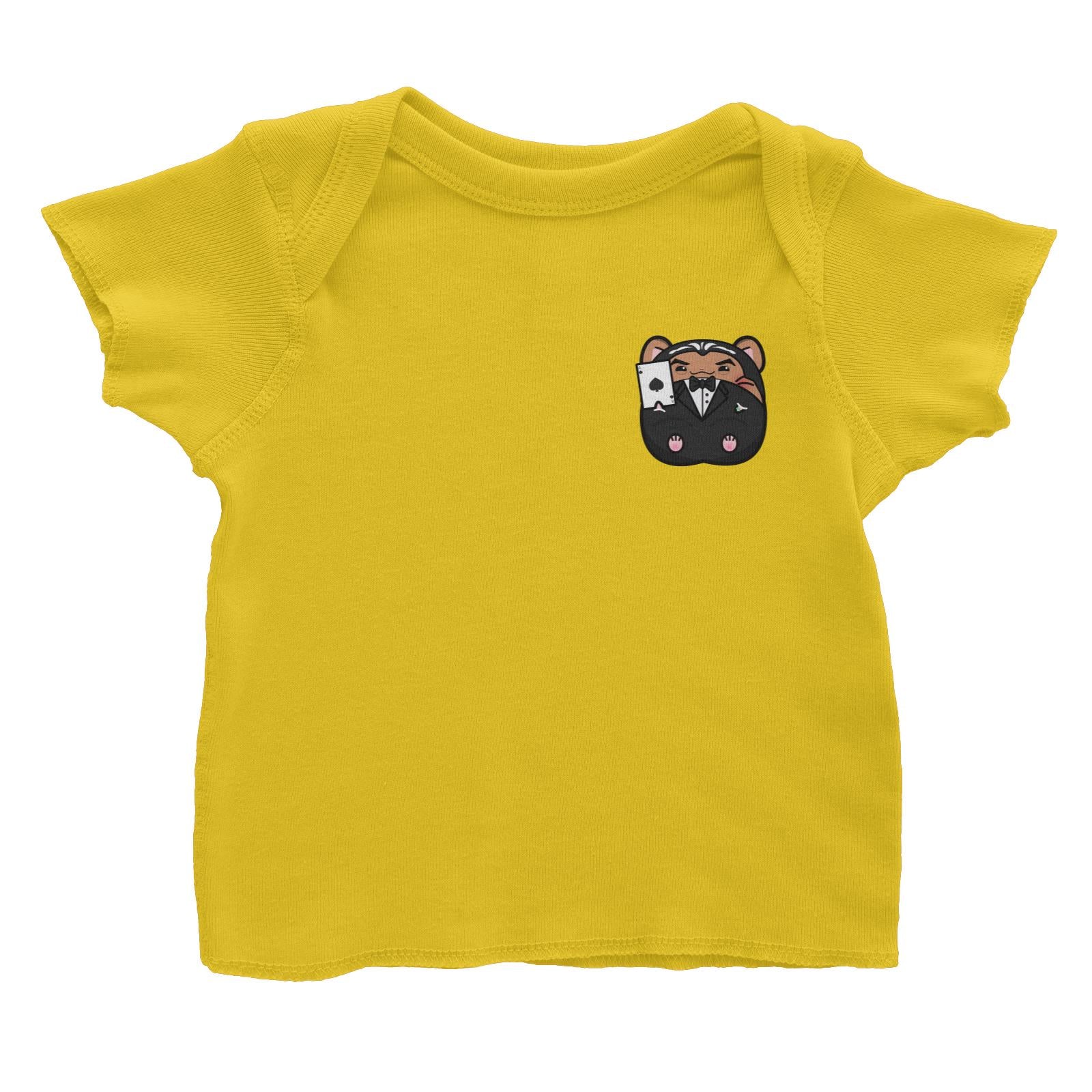 Prosperous Pocket Mouse Series Uncle Ace The Hamster Of Gamblers Baby T-Shirt