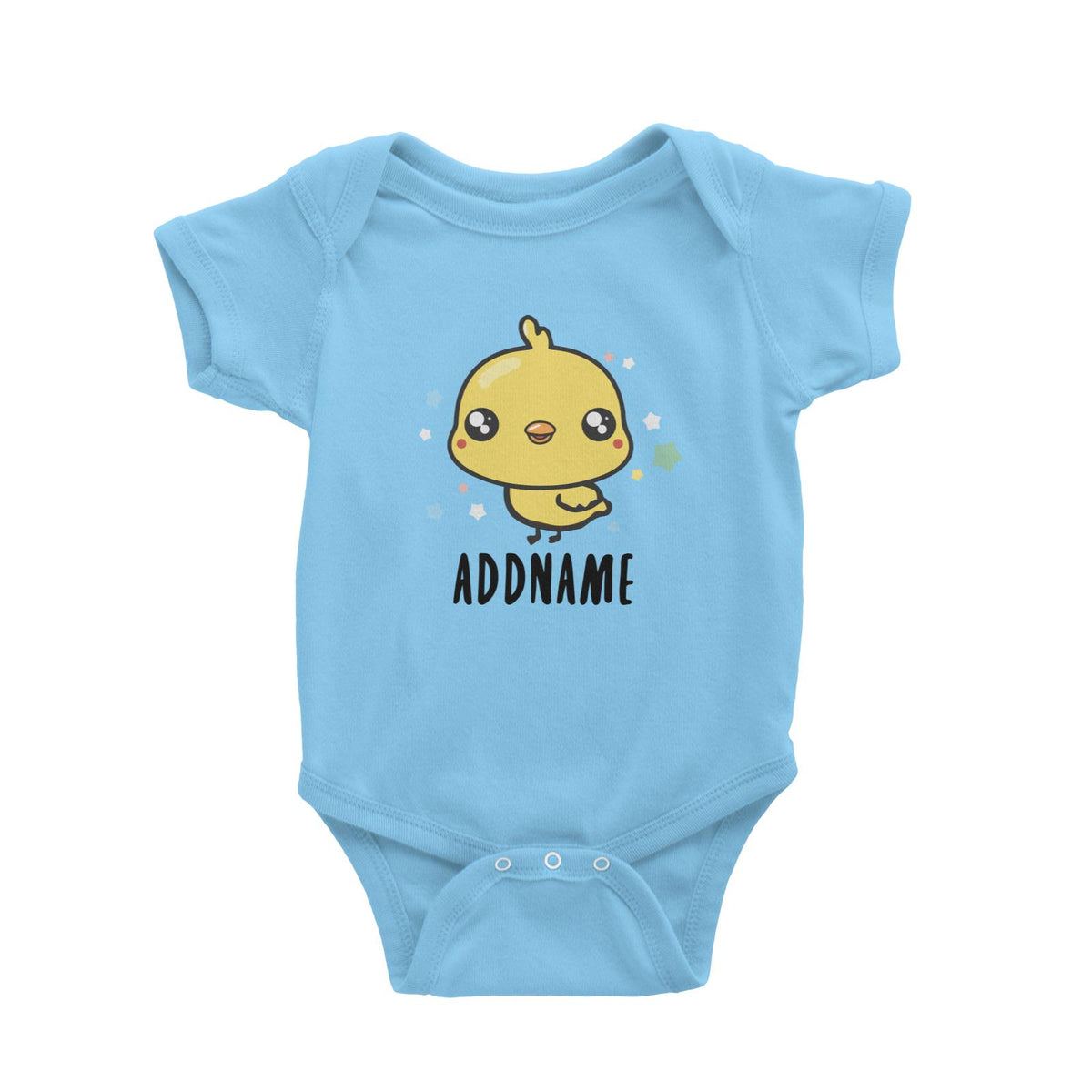 Cute Chick Addname Baby Romper