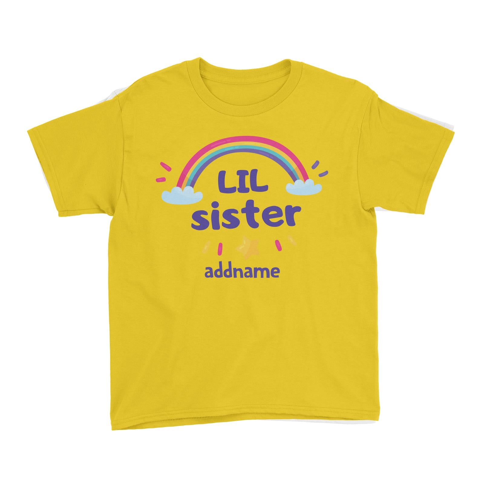 Cute Rainbow Little Sister Kid's T-Shirt