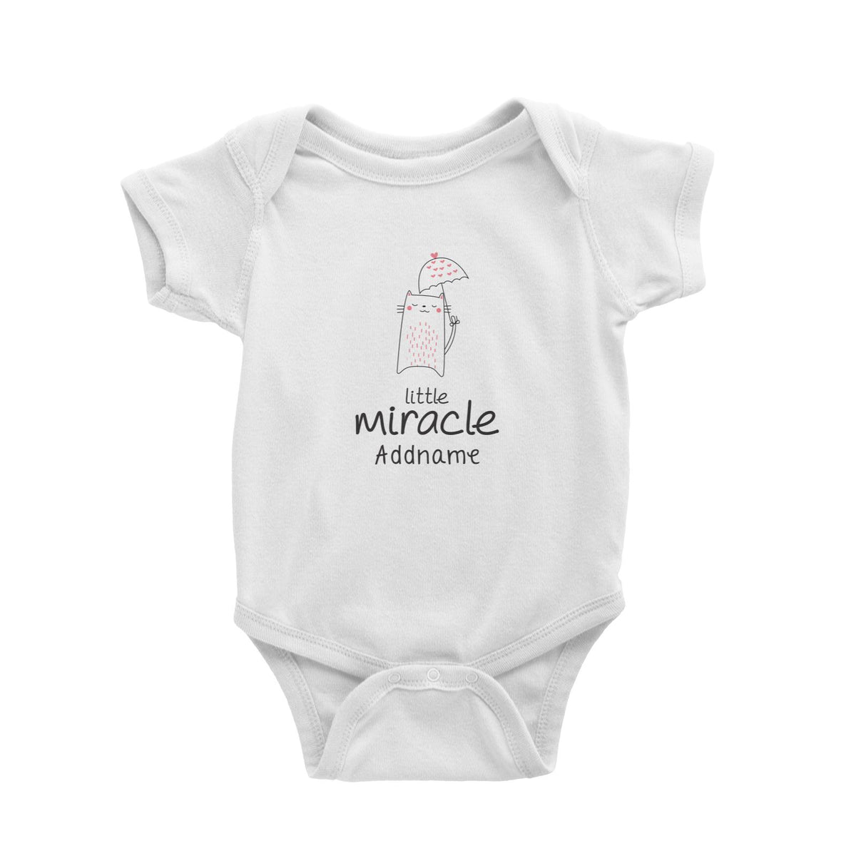 Cute Animals and Friends Series 2 Cat Little Miracle Addname Baby Romper