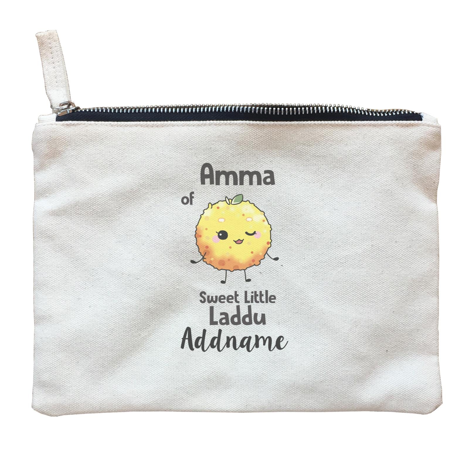 Deepavali Cute Amma Laddu Addname Zipper Pouch