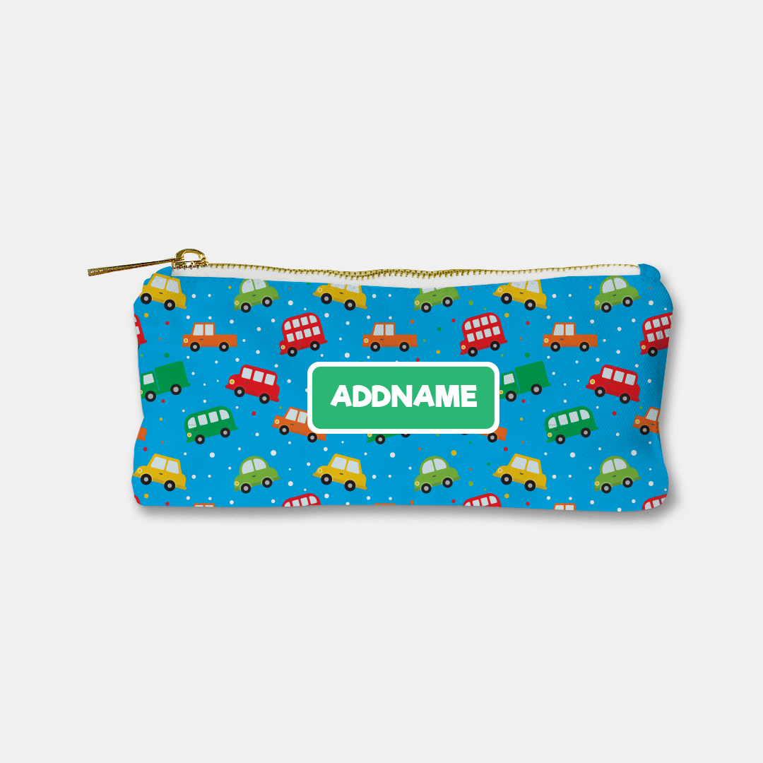 Kids Essentials - Cute Cars Stationery Pouch