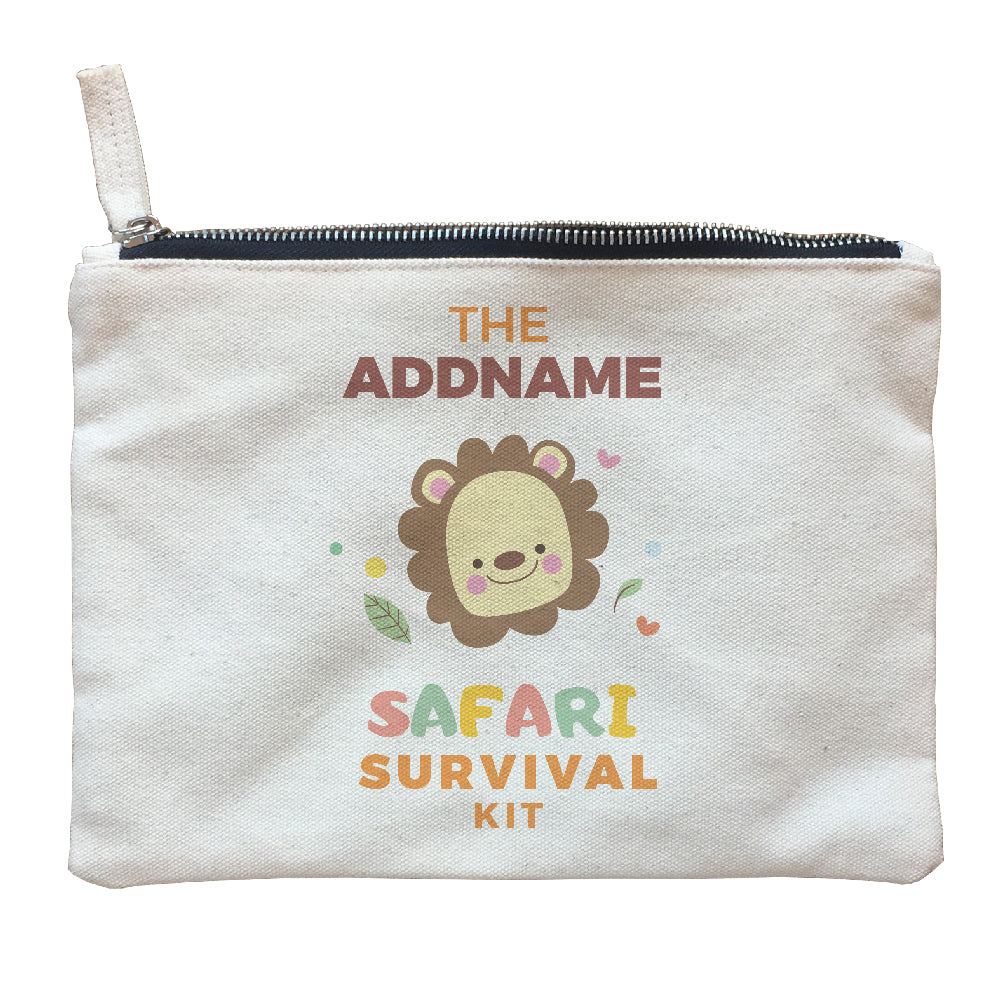 My Cute Safari Survival Kit Zipper Pouch