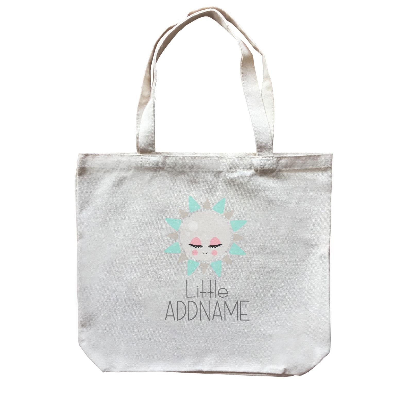 Nursery Animals Little Sun Addname Canvas Bag