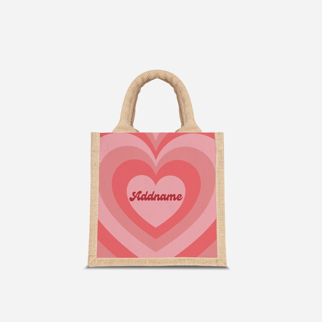 Affection Series Half Lining Lunch Bag  - Blossom Natural