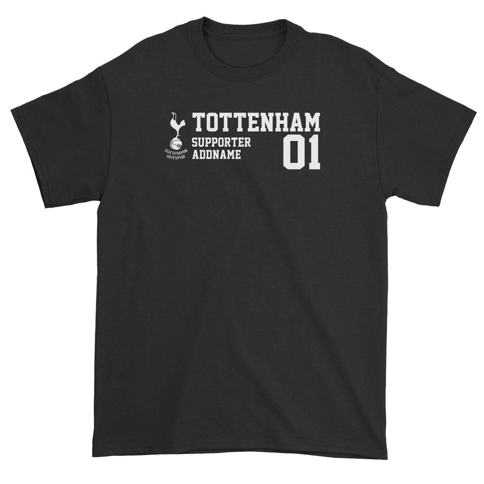 Tottenham Hotspur Football Supporter Addname Unisex T-Shirt