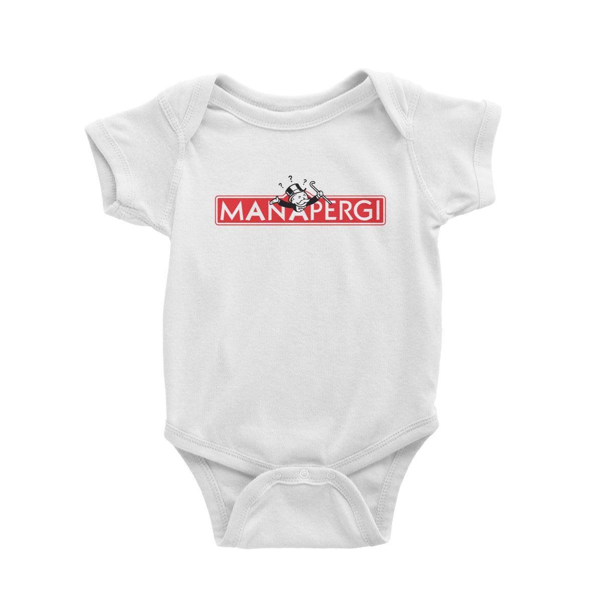 Slang Statement Manapergi Baby Romper