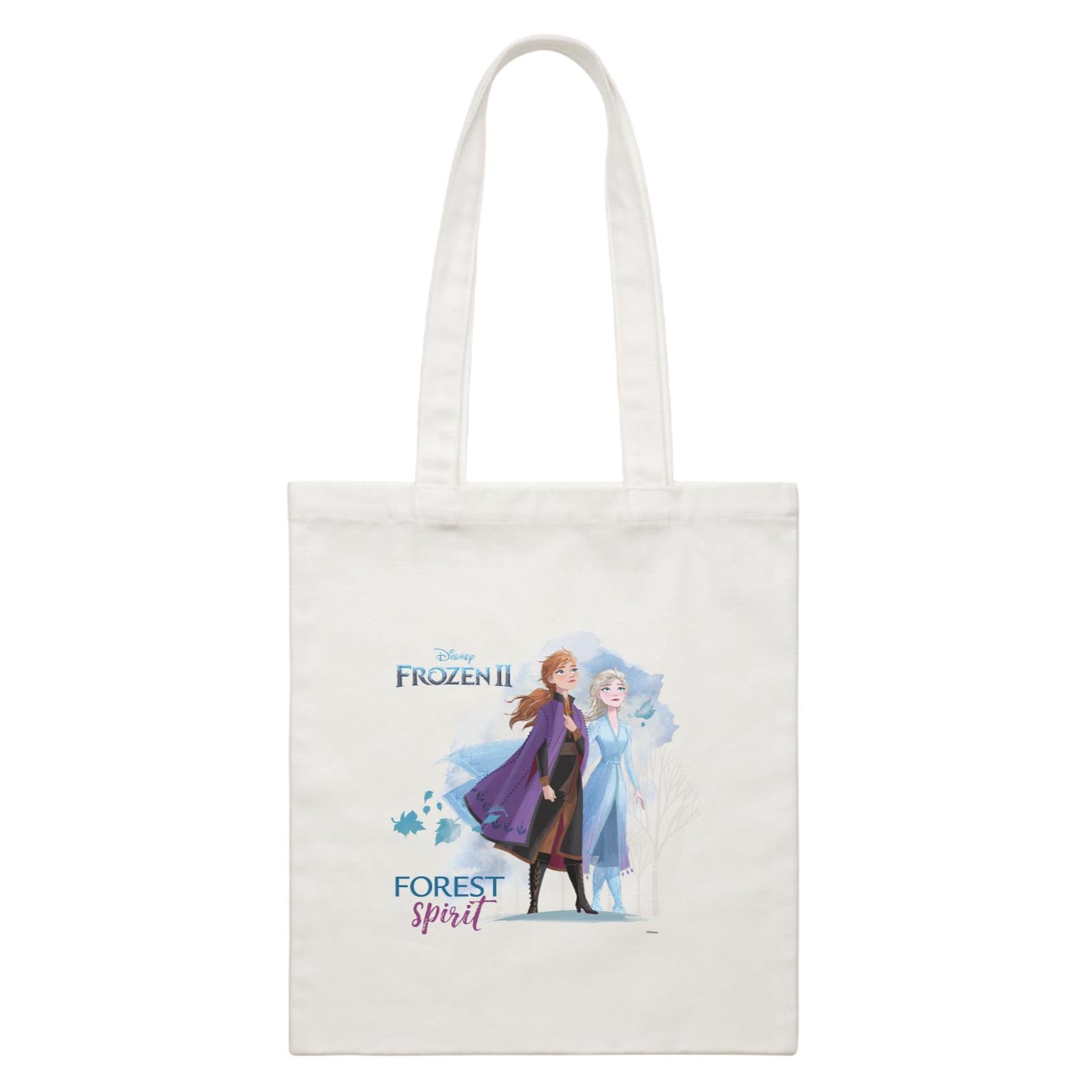 Disney Frozen 2 Forest Spirit White Canvas Bag
