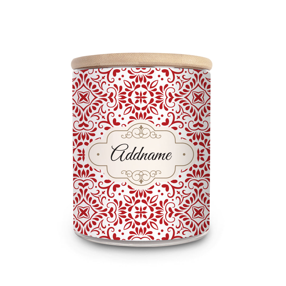 Arabesque Rosette Single Canister