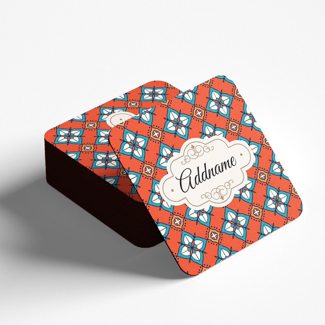 Chromatic Russet Red Coaster