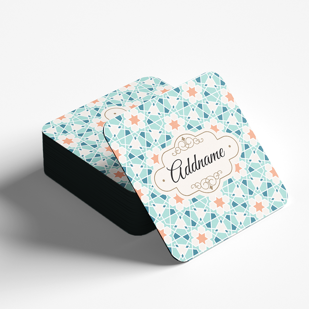 Moroccan Cerulean Coaster