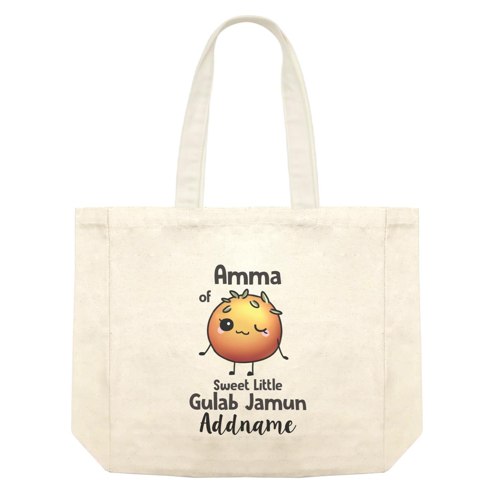 Deepavali Cute Amma Gulab Jamun Addname Shopping Bag