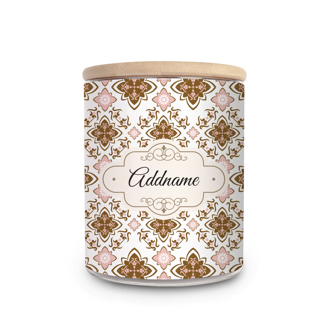 Khaki Mosaic Single Canister