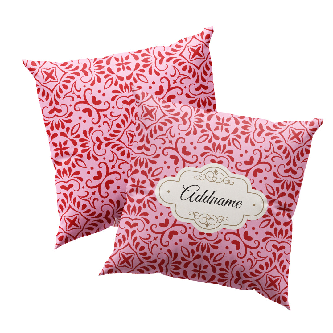 Moroccan Series - Arabesque Rosette Full Print Cushion Cover with Inner Cushion
