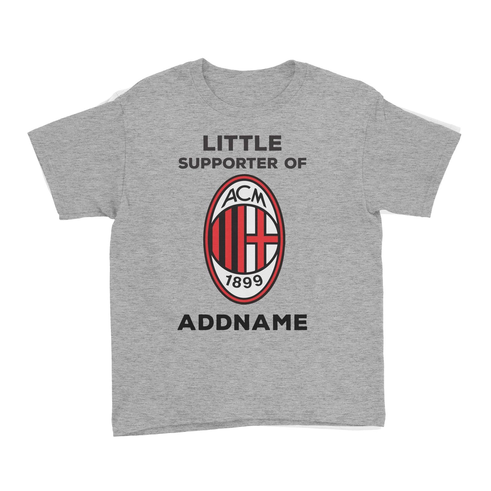 AC Milan Little Supporter Personalizable with Name Kid's T-Shirt