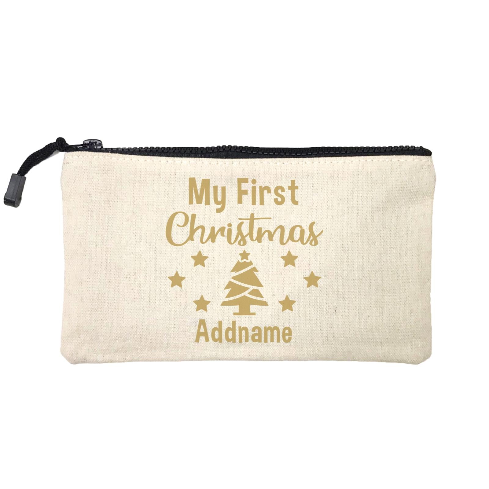 Xmas My First Christmas with Christmas Tree Mini Accessories Stationery Pouch