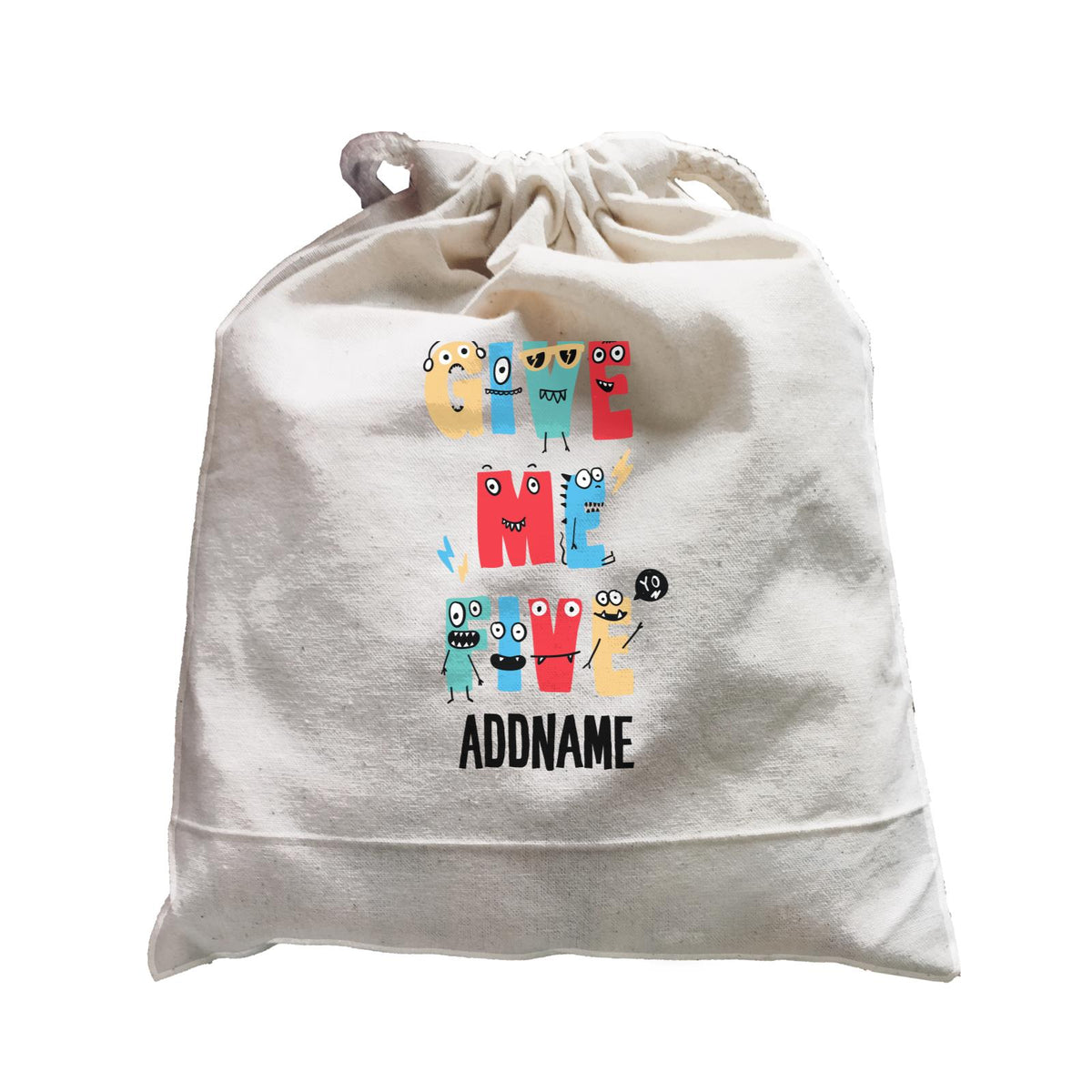 Cool Vibrant Series Give Me Five Addname Satchel