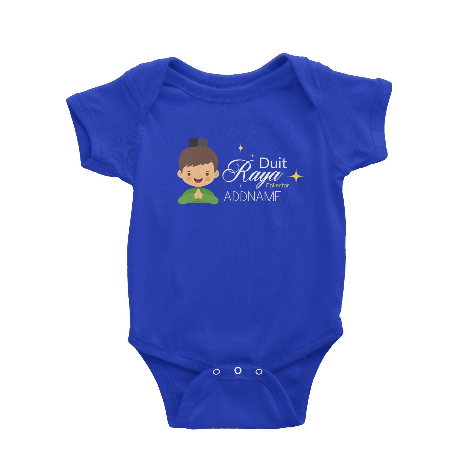 Duit Raya Collector Man Baby Romper  Personalizable Designs Sweet Character