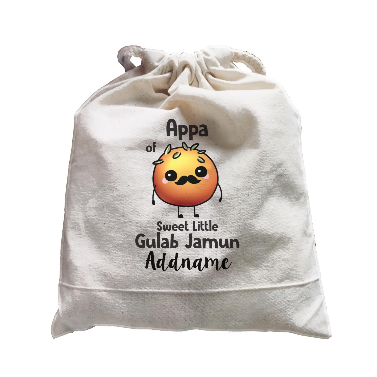 Deepavali Cute Appa Gulab Jamun Addname Satchel