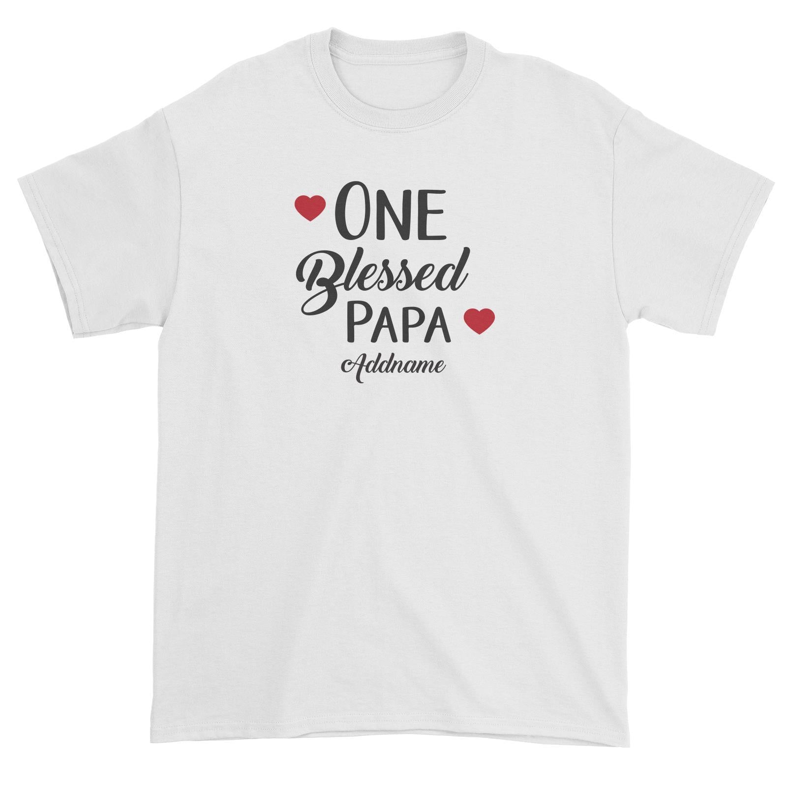 Christian Series One Blessed Papa Addname Unisex T-Shirt