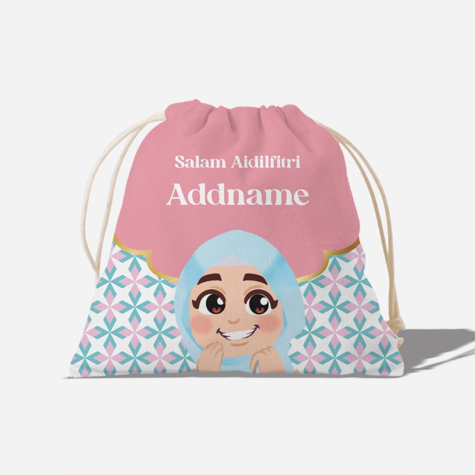 Seindah Lebaran Full Print Satchel - Mama