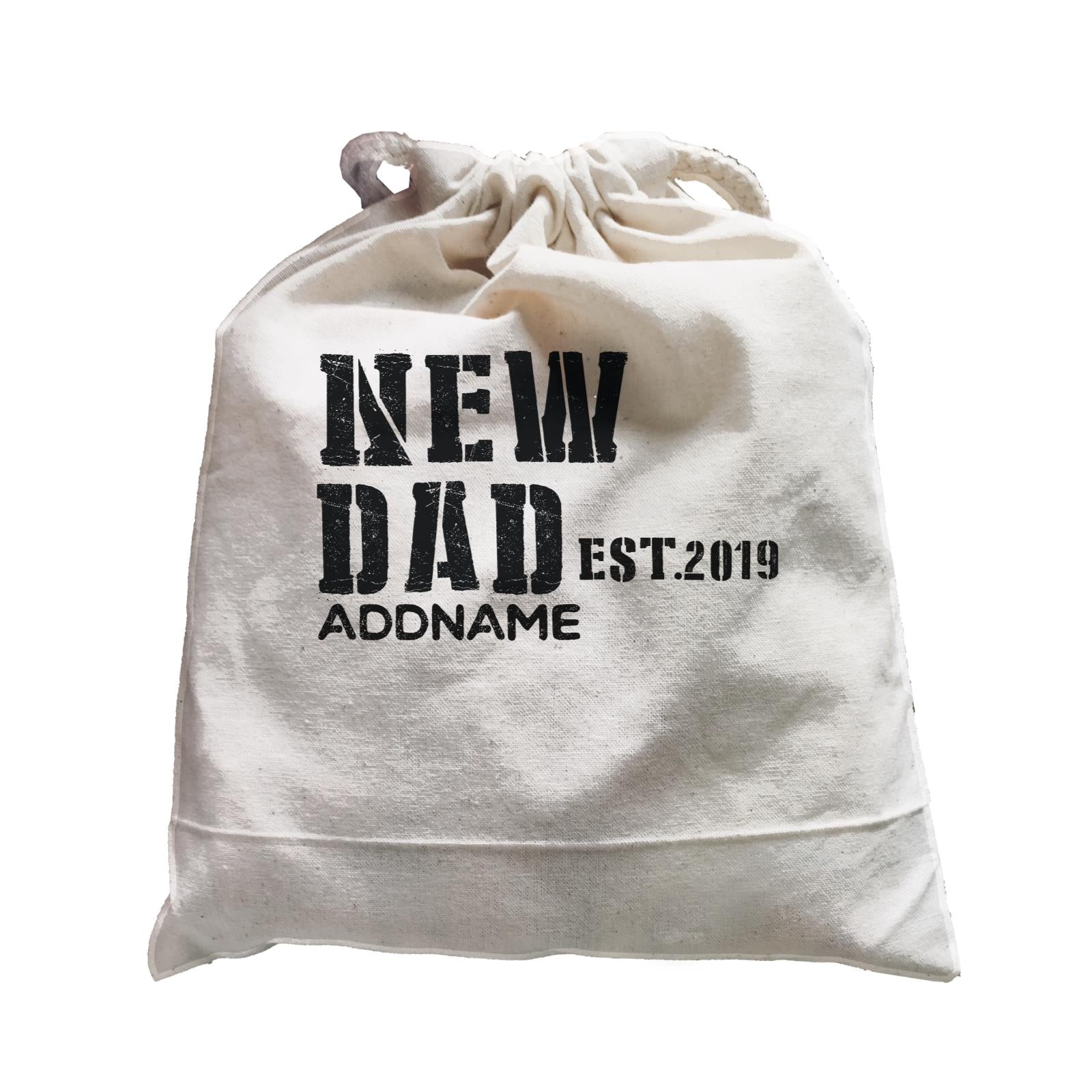New Parent 1 New Dad Addname With Date Satchel