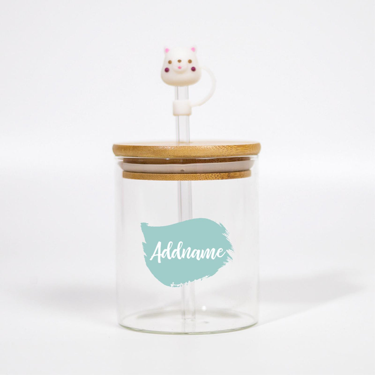 Brush Stroke Canicup - Turquoise