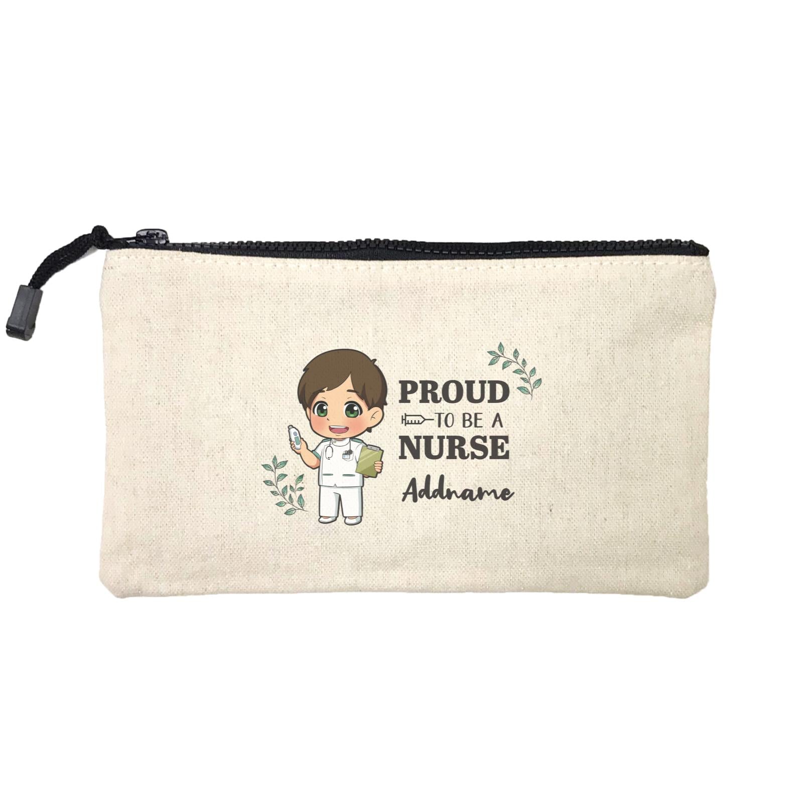 Proud To Be A Nurse Chibi Male Chinese Mini Accessories Stationery Pouch