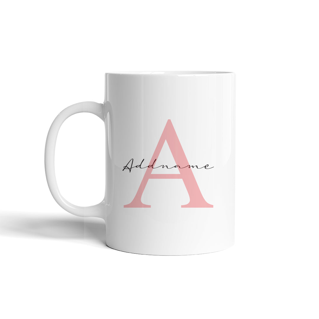 Alphabet Mug Edition with Personalization
