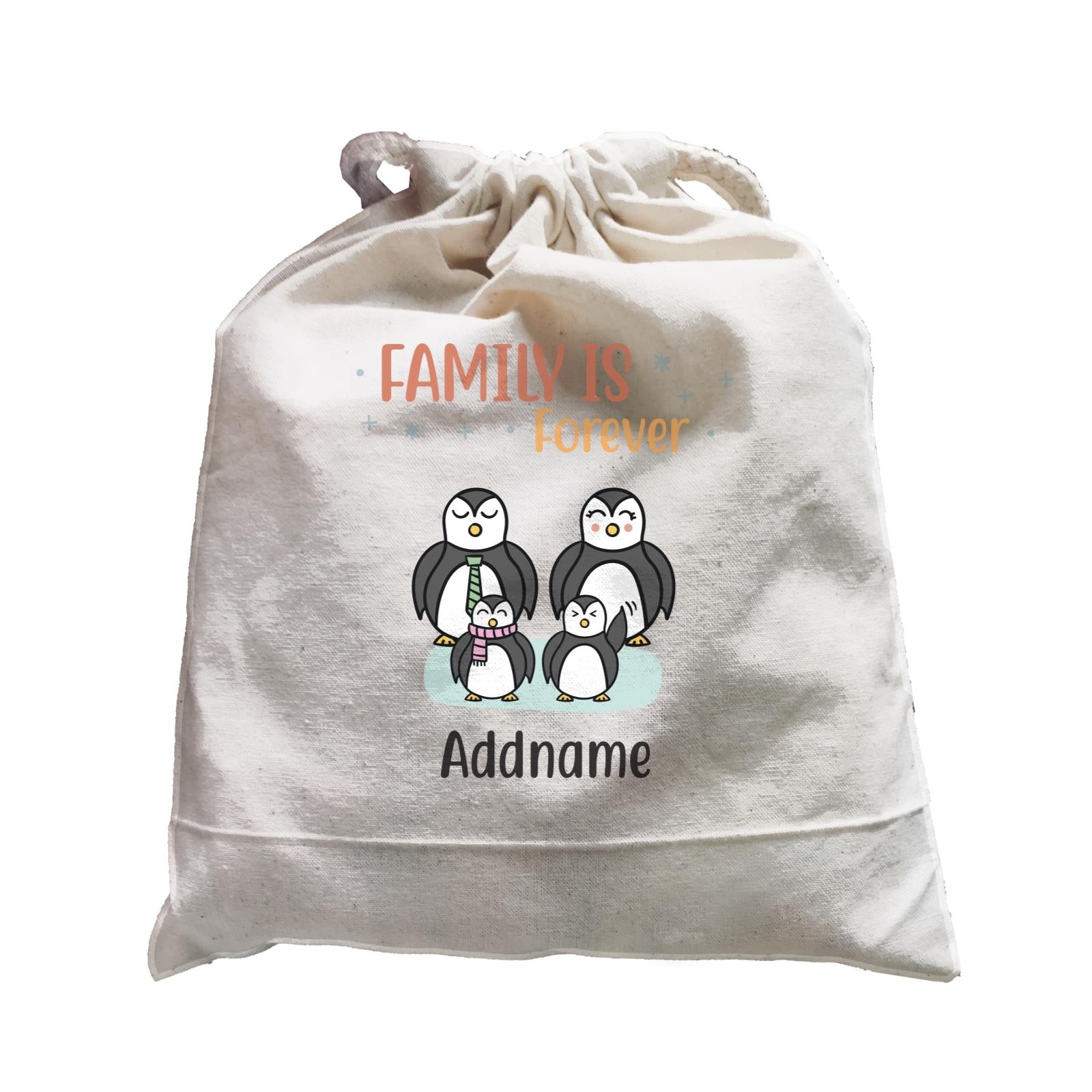 Penguin Family Family Is Forever Penguin Group Addname Satchel