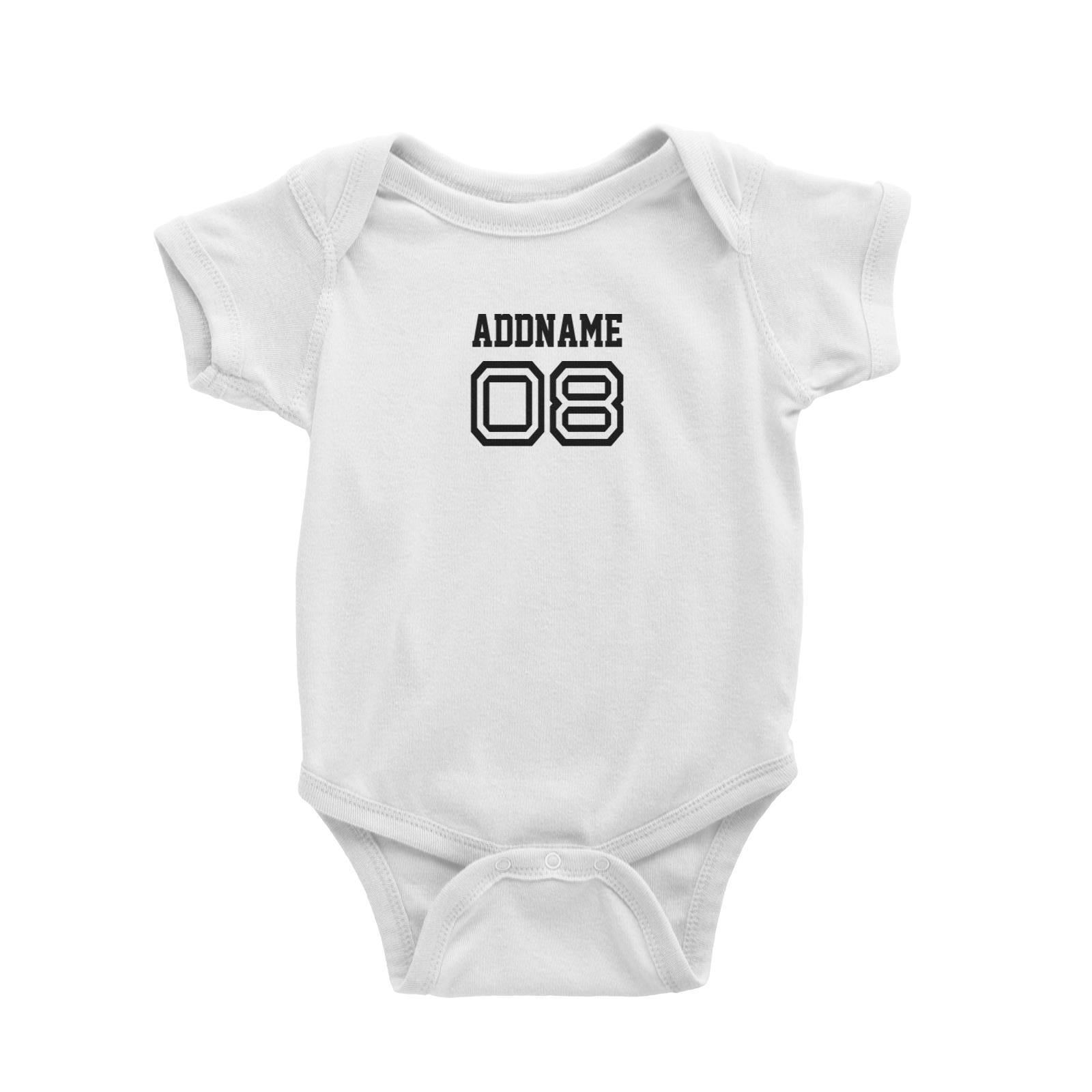 Name Number Family Addname Baby Romper