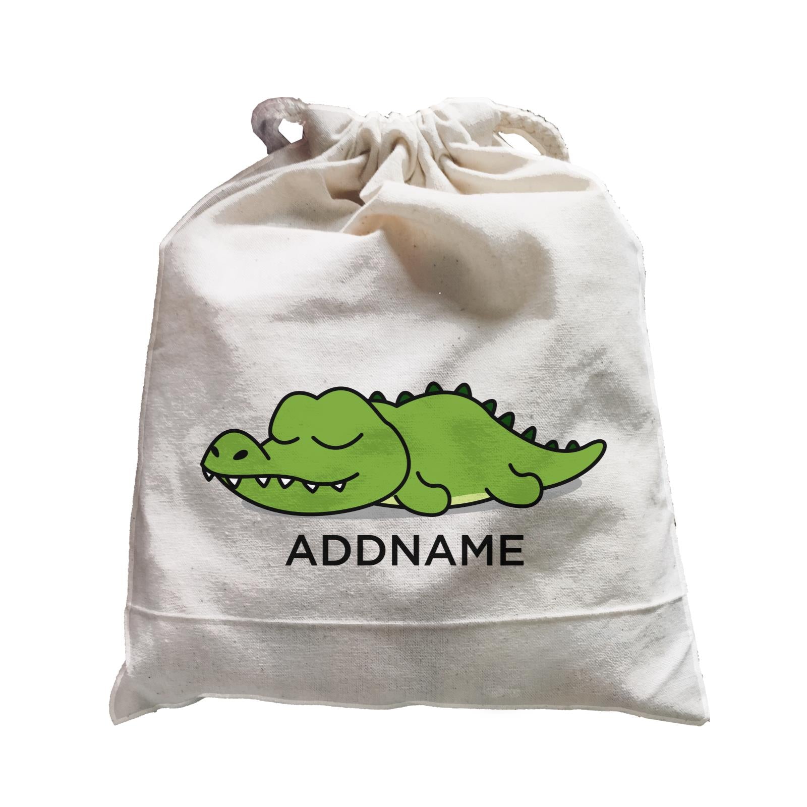 Lazy Crocodile Addname Satchel