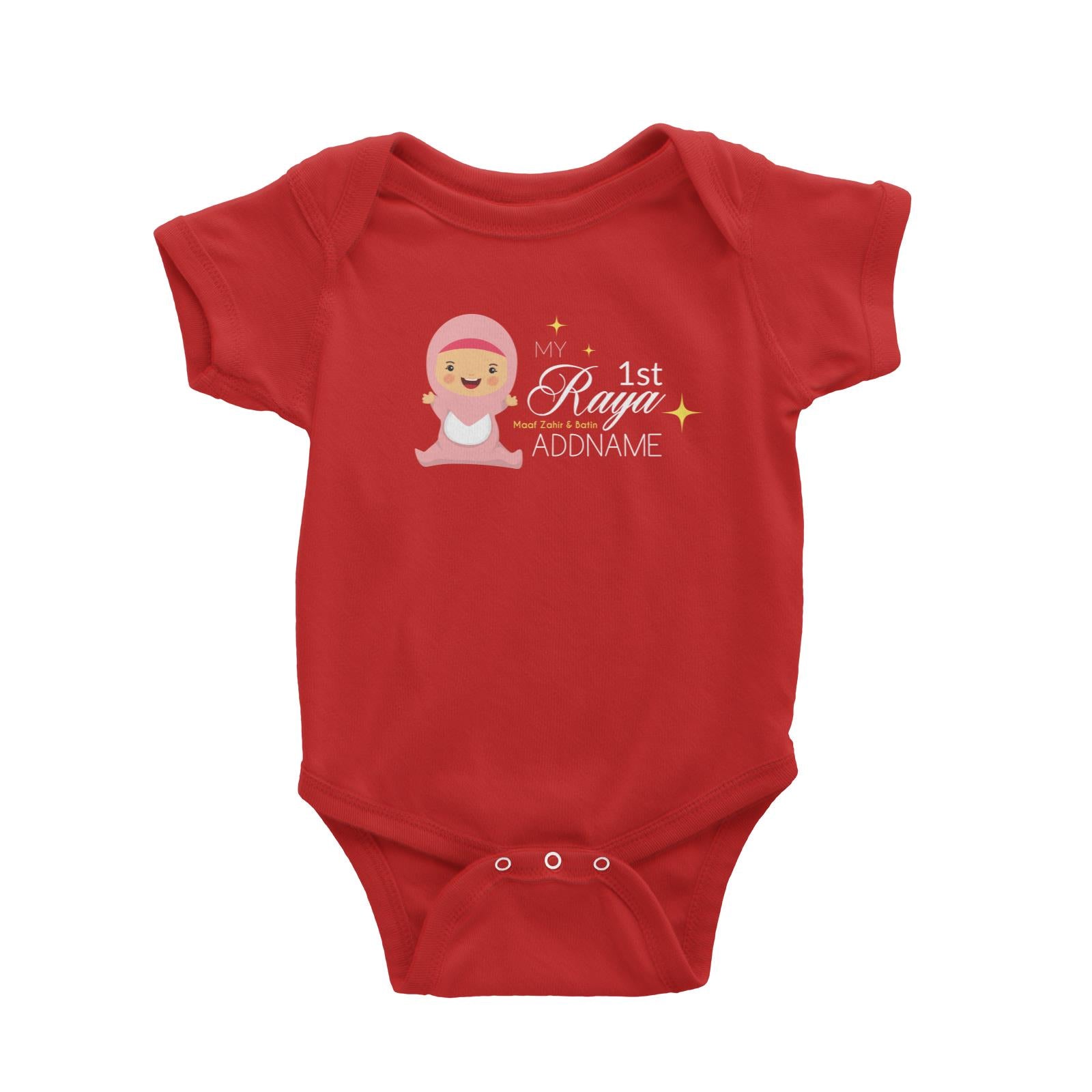 My 1st Raya Baby Girl Baby Romper  Personalizable Designs Sweet Character