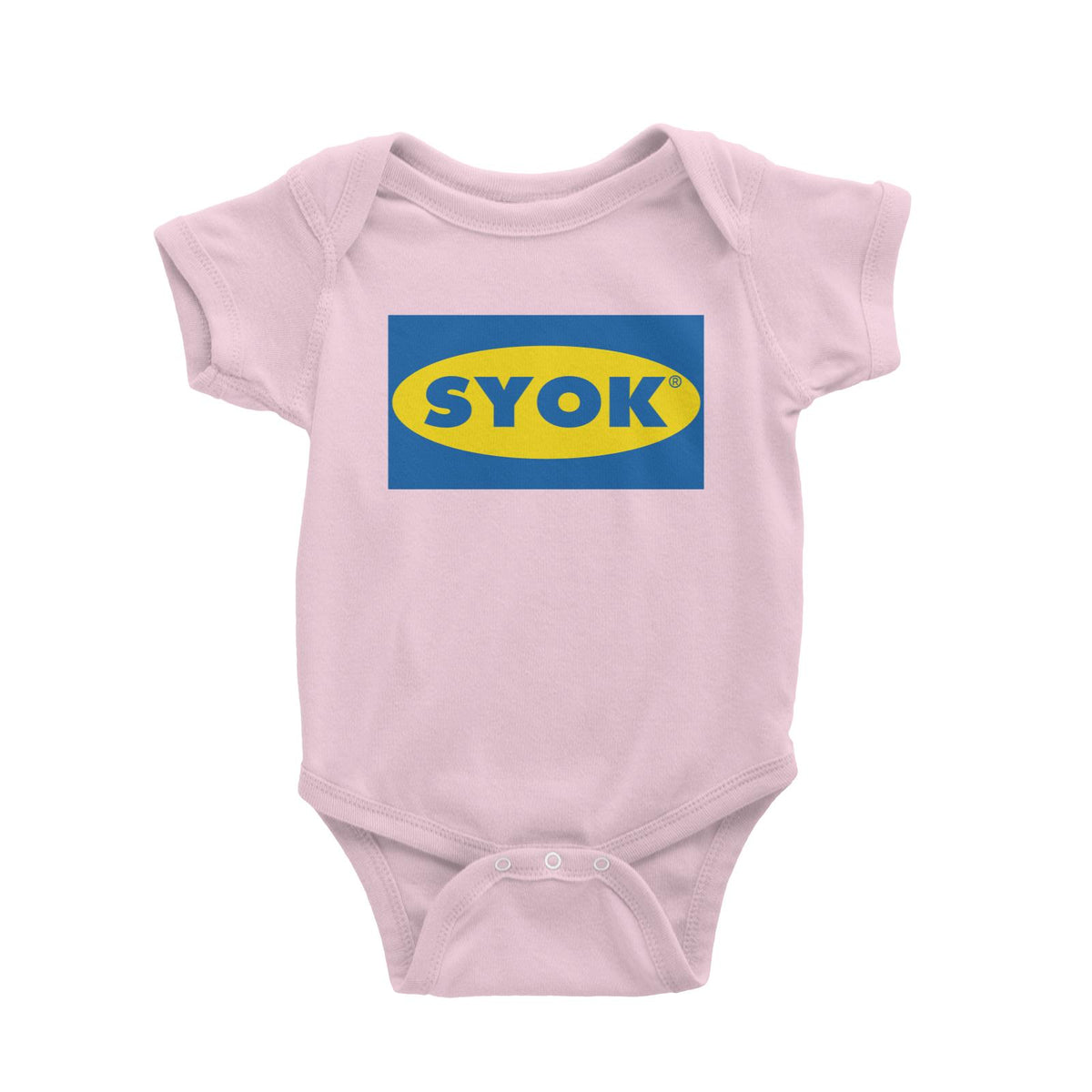 Slang Statement Syok Baby Romper