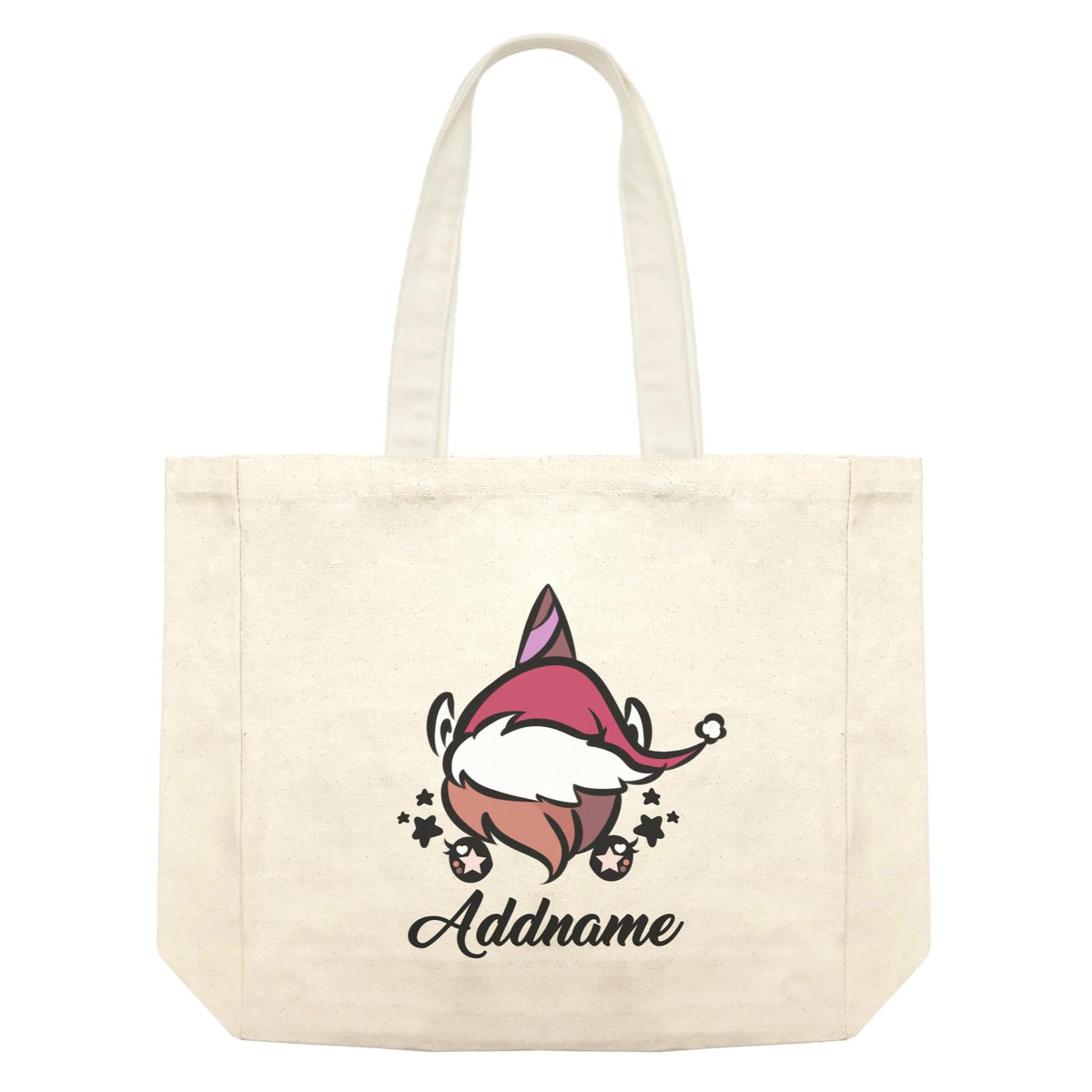 Xmas Pretty Unicorn Shopping Bag